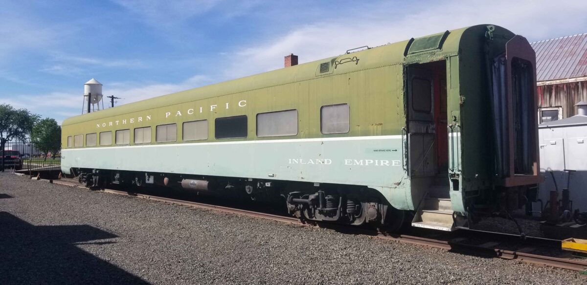 Np 581 Second Class Passenger Car The Northern Pacific Railway Museum