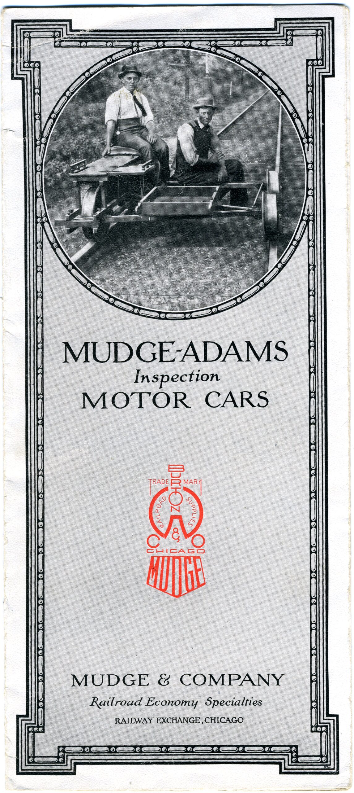 Mudge Adams Motorcar advertisement